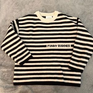 Black and white sweater toddler 18-24 months